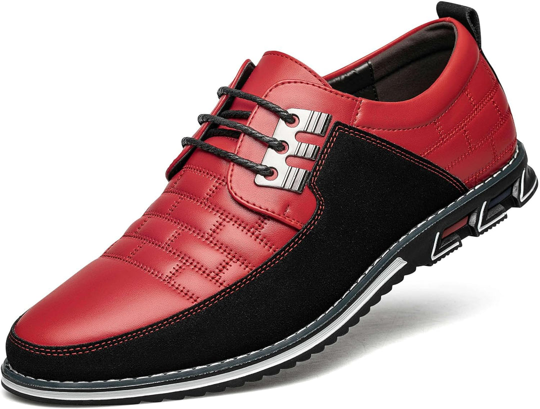 Stylish Leather Men's Shoes - James-Black-7.0-Nora Luxe