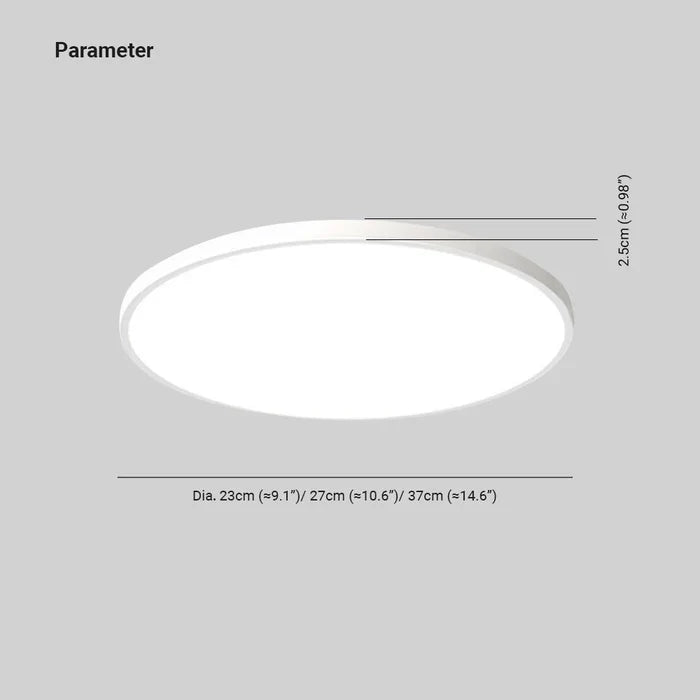 Stylish LED Ceiling Light - OrbGlow-White-Daylight-9.45 in-Nora Luxe