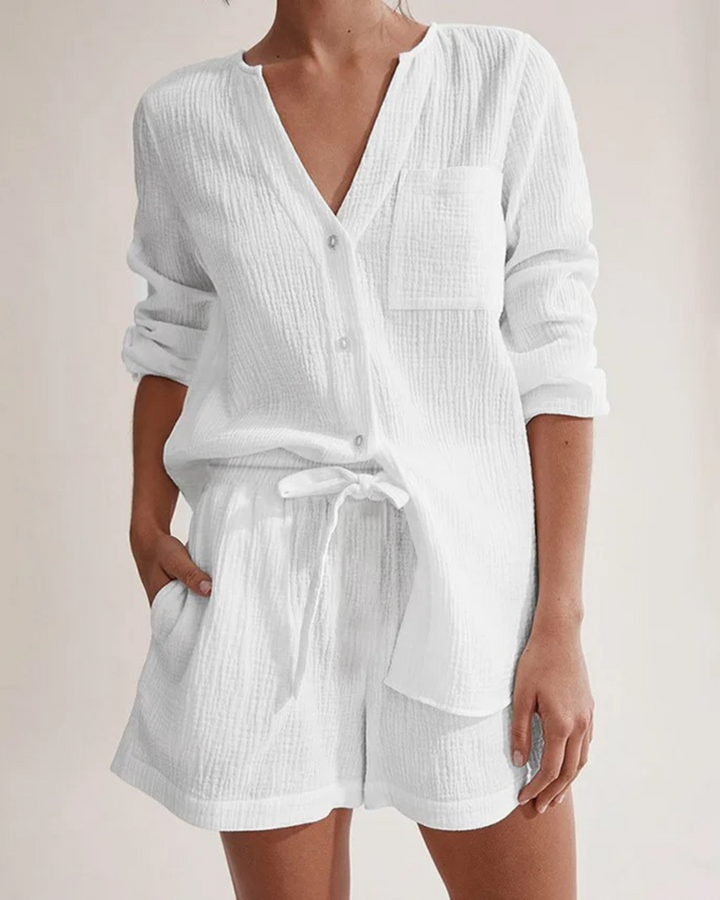 Stylish leisure two-piece for women – Nia-S-Nora Luxe