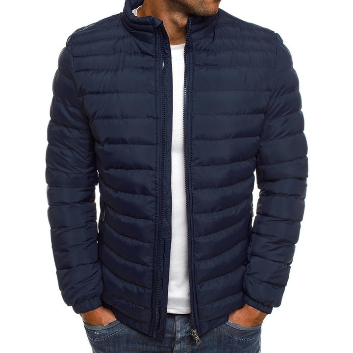 Stylish Light Winter Jacket for Men - Nolan-Black-S-Nora Luxe