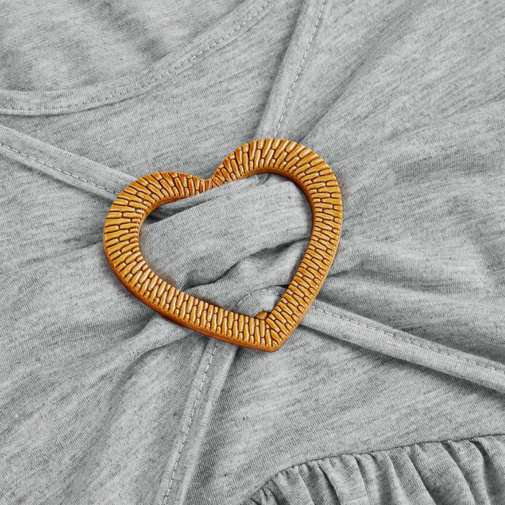 Stylish Long Dress - Naomi-Light Gray-S-Nora Luxe