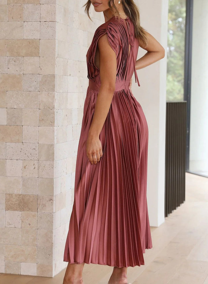 Stylish Maxi Dress - Elise-Green-XS-Nora Luxe