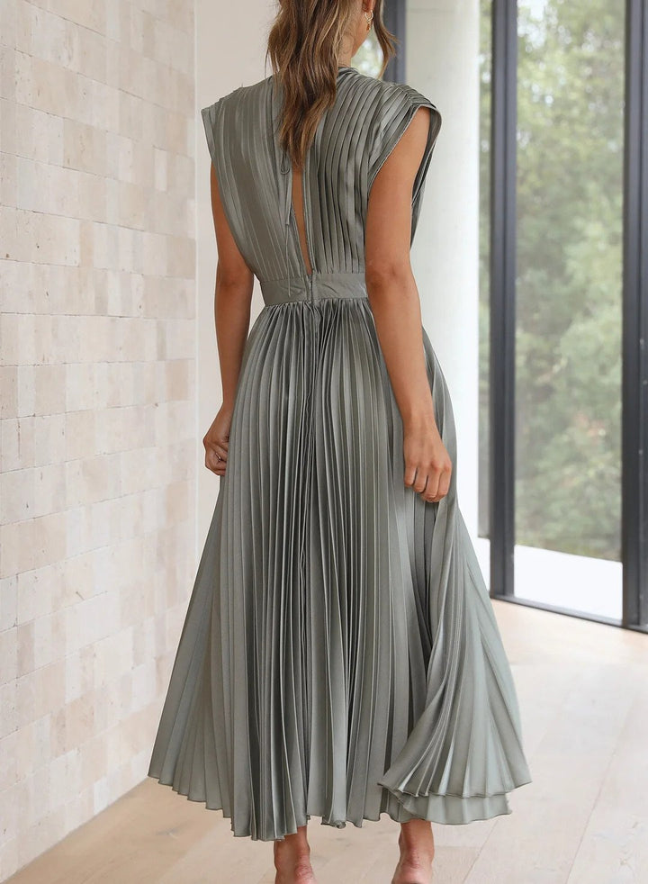 Stylish Maxi Dress - Elise-Green-XS-Nora Luxe