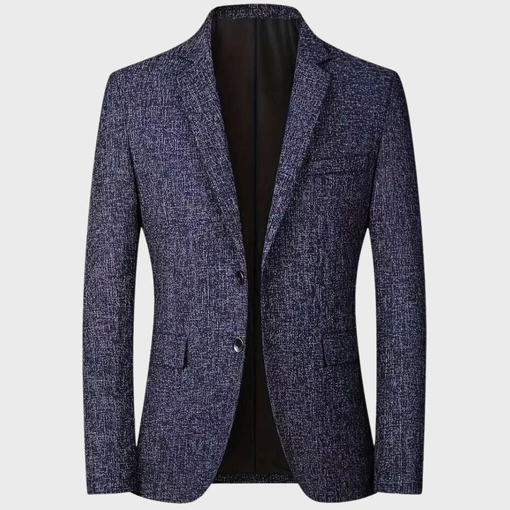 Stylish Men's Blazer - Daniel-Marine Blue-XS-Nora Luxe