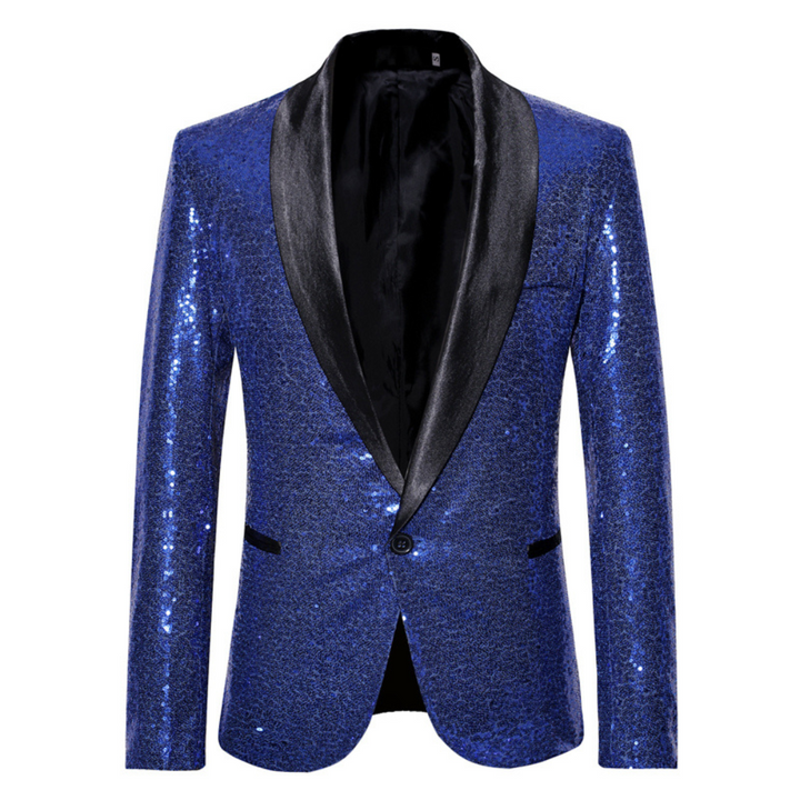 Stylish Men's Blazer - Orion-Blue-S-Nora Luxe