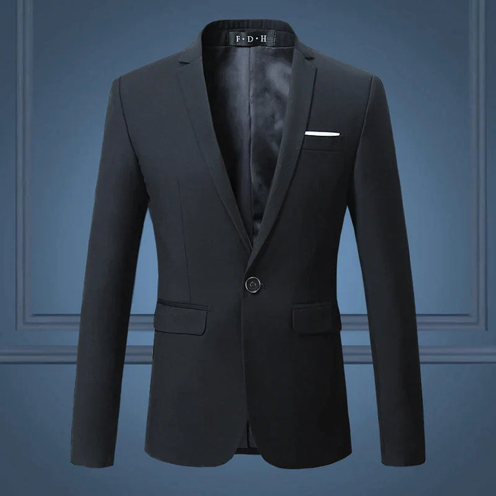 Stylish Men's Blazer - Victor-Black-S-Nora Luxe