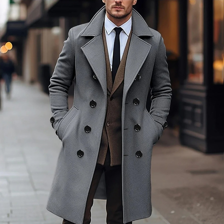 Stylish Men's Jacket - Victor-Dark gray-S-Nora Luxe