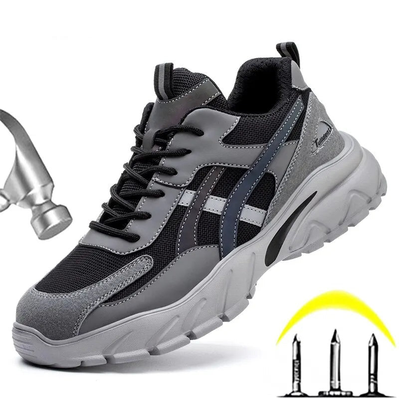 Stylish Men's Safety Shoes - Arjan-6.5-Nora Luxe