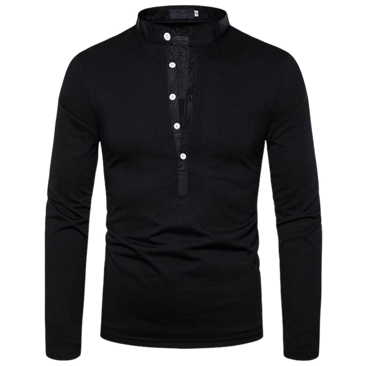 Stylish Men's Sweater - Arashi-Black-S-Nora Luxe