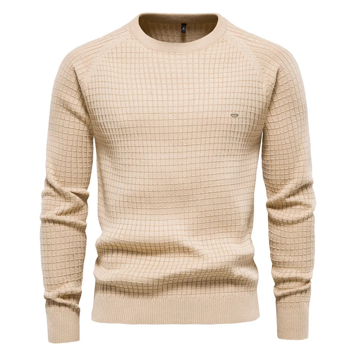 Stylish Men's Sweater - Felix-Blue-S-Nora Luxe