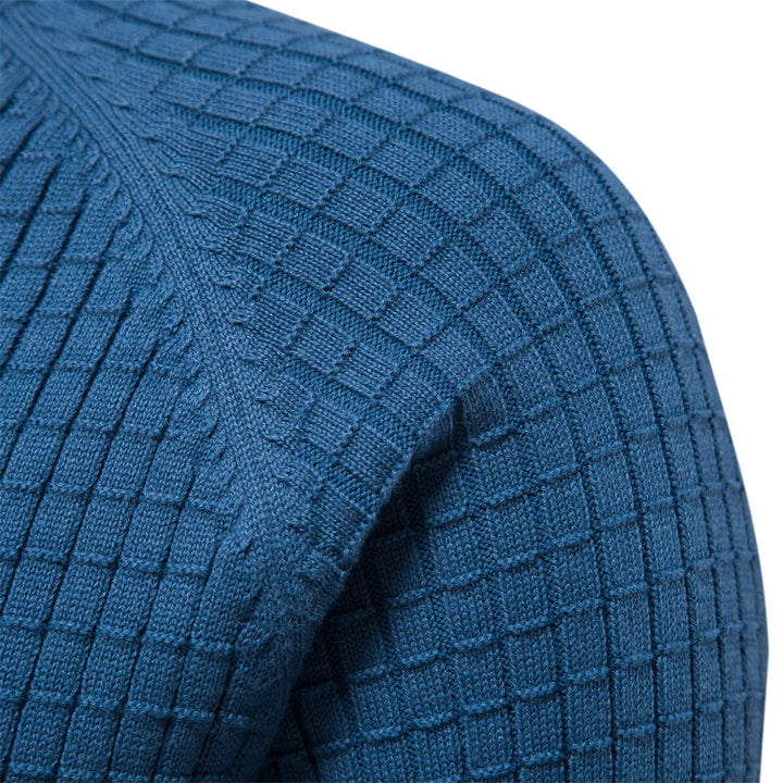Stylish Men's Sweater - Felix-Blue-S-Nora Luxe