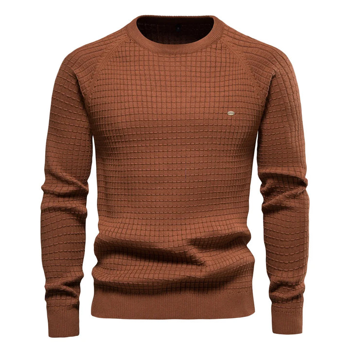 Stylish Men's Sweater - Felix-Brown-S-Nora Luxe