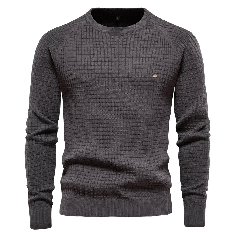 Stylish Men's Sweater - Felix-Dark Gray-S-Nora Luxe