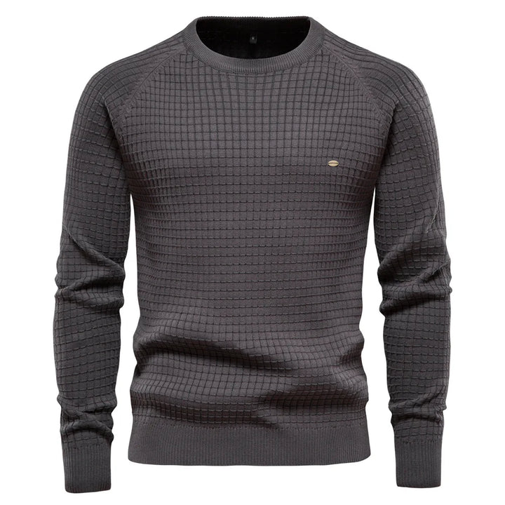 Stylish Men's Sweater - Felix-Dark Gray-S-Nora Luxe