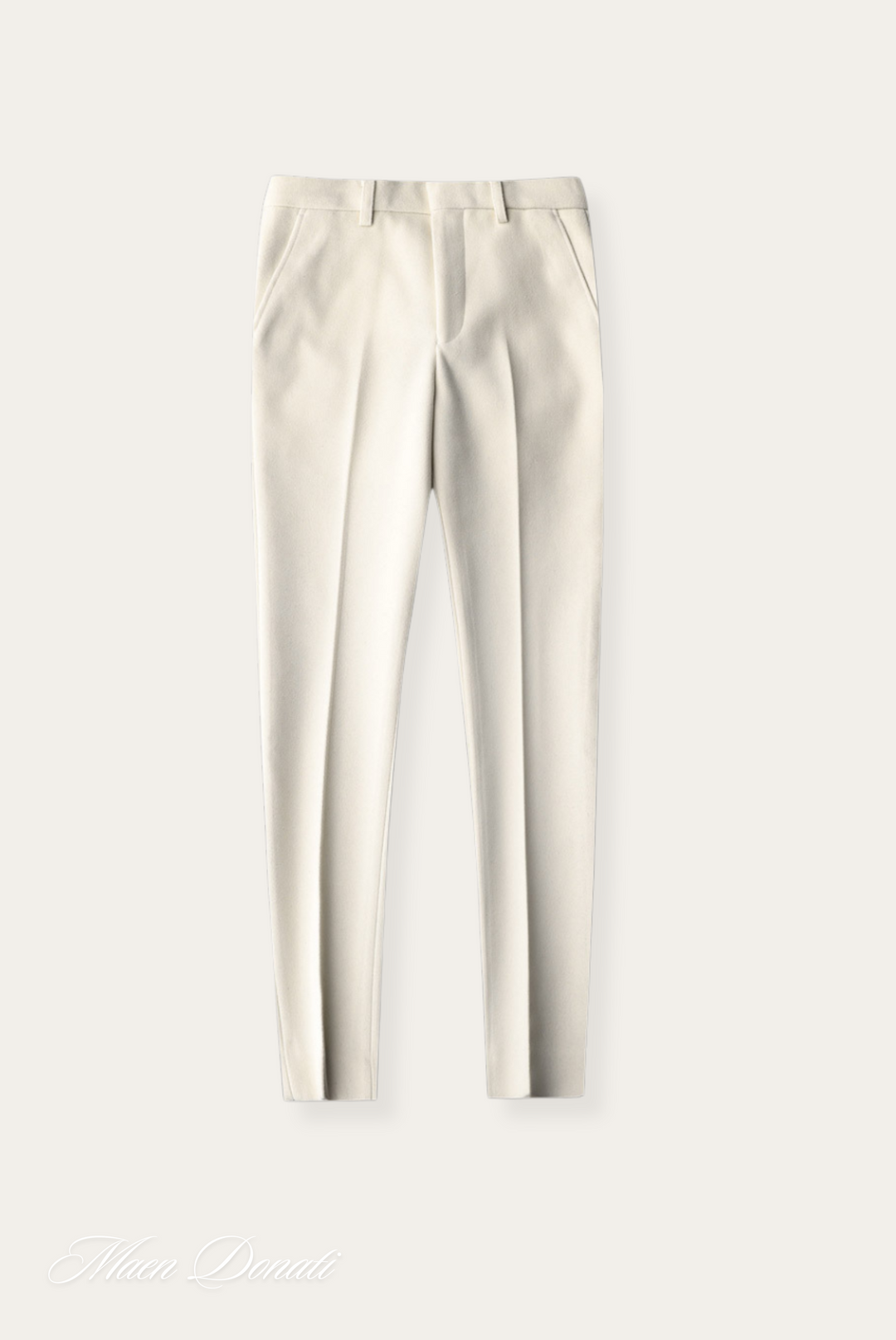 Stylish Men's Trousers - Simon-Apricot-29-Nora Luxe