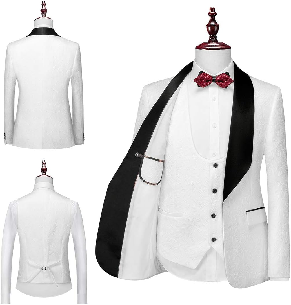 Stylish Men's Tuxedo - Jameson-Beige-XS-Nora Luxe