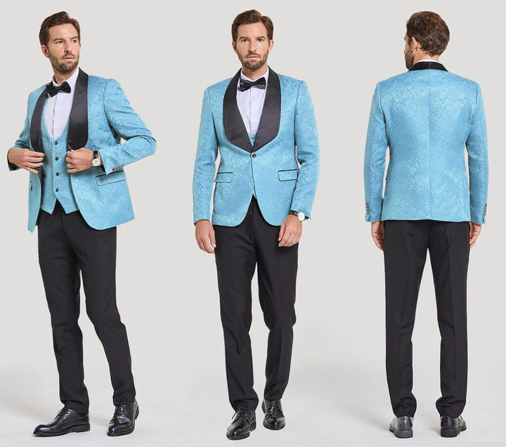 Stylish Men's Tuxedo - Jameson-Beige-XS-Nora Luxe