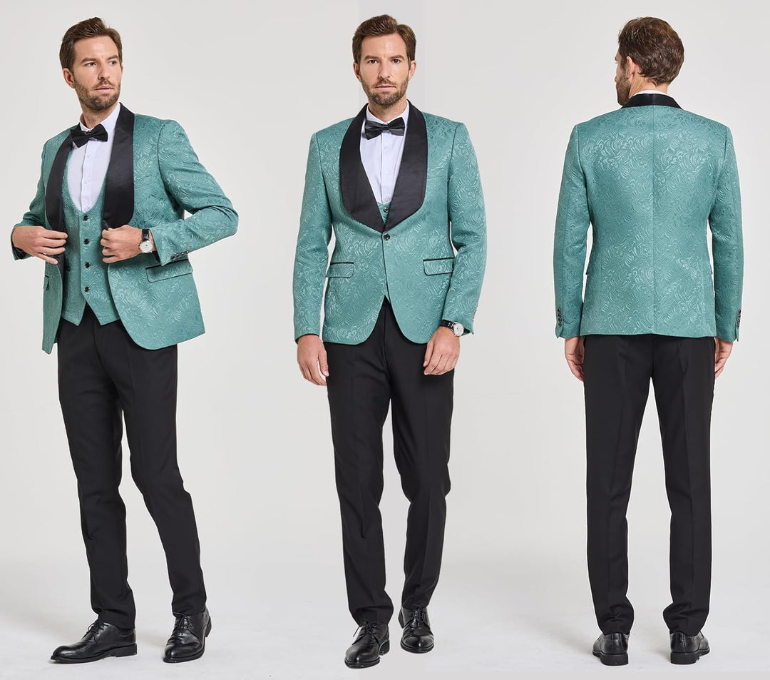 Stylish Men's Tuxedo - Jameson-Beige-XS-Nora Luxe