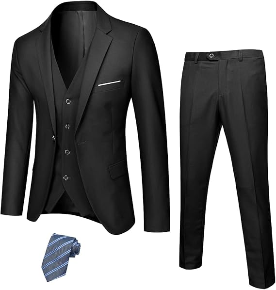 Stylish Men's Tuxedo - Jameson-Black (Stretch)-XS-Nora Luxe