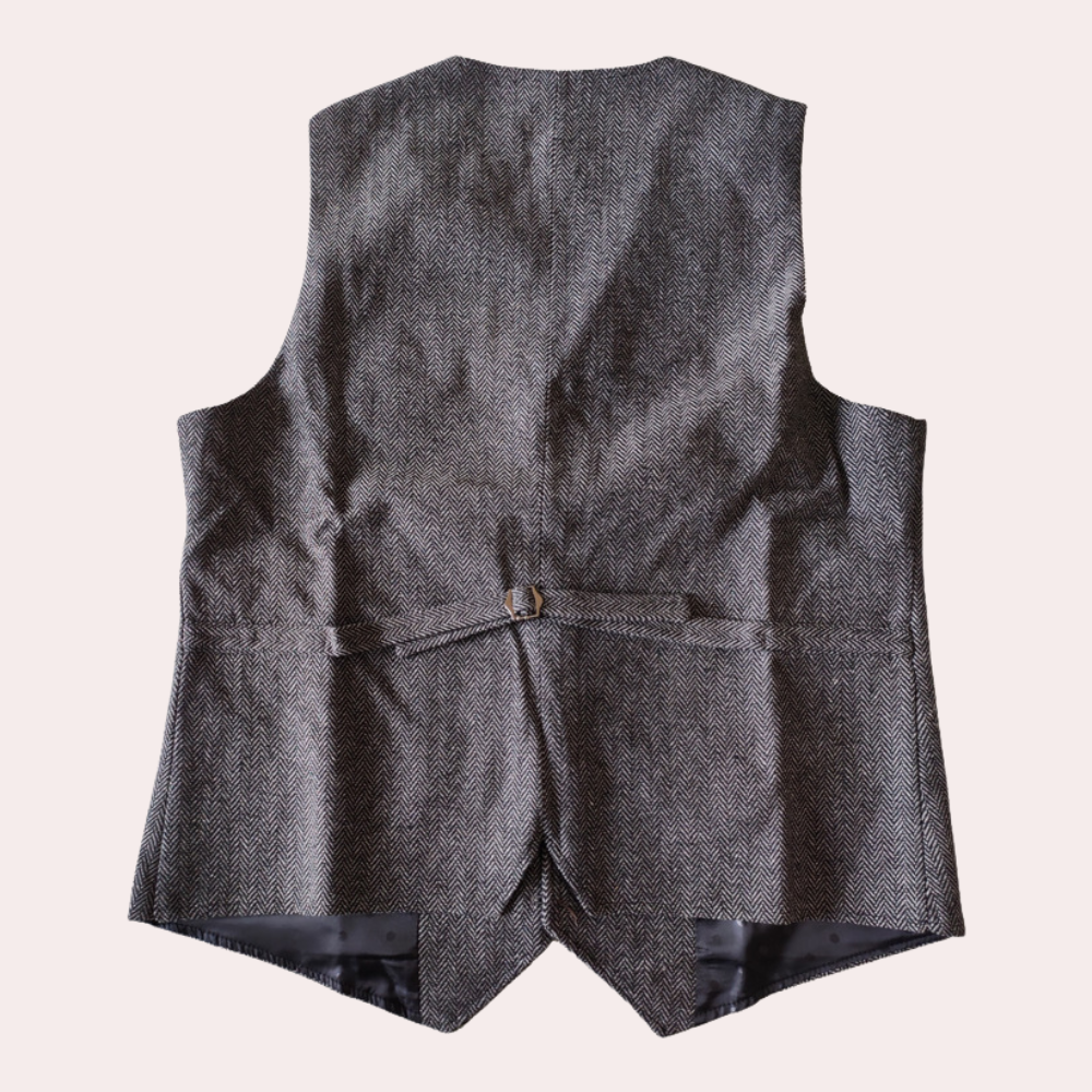 Stylish Men's Vest - Victor-Light blue-XS-Nora Luxe