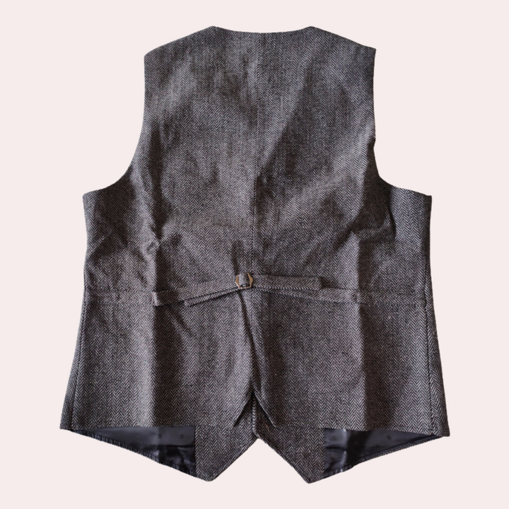 Stylish Men's Vest - Victor-Light blue-XS-Nora Luxe