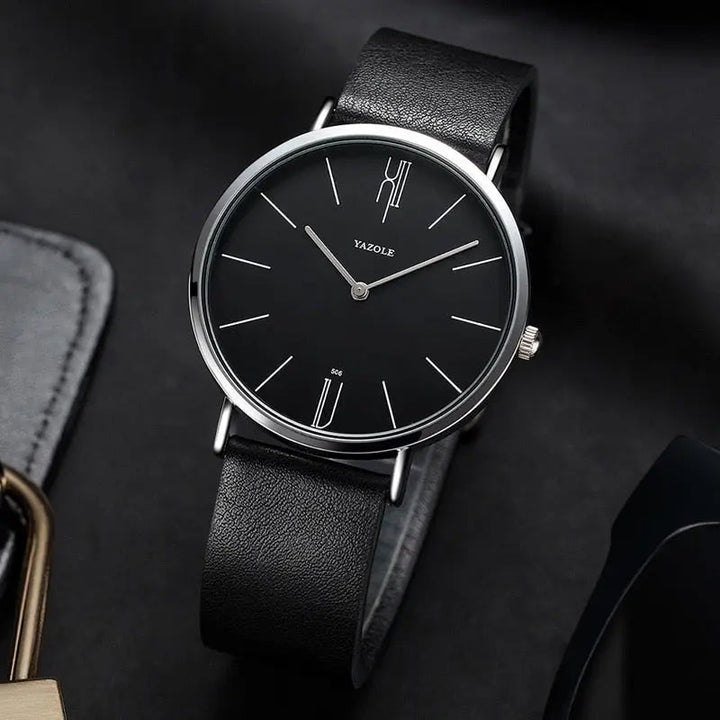 Stylish Men's Watch - Henry-Black-Nora Luxe