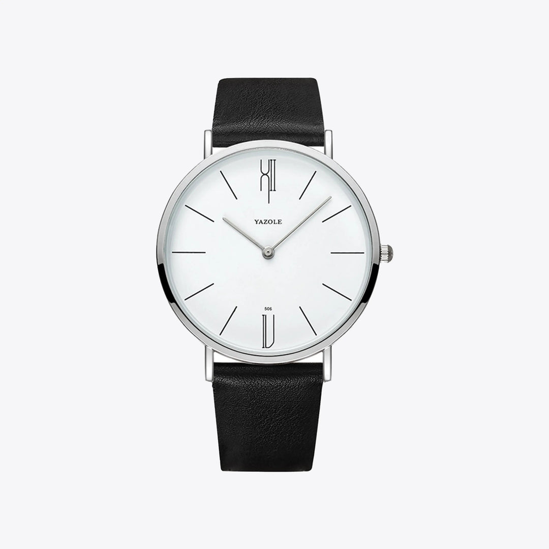 Stylish Men's Watch - Henry-Brown/White-Nora Luxe