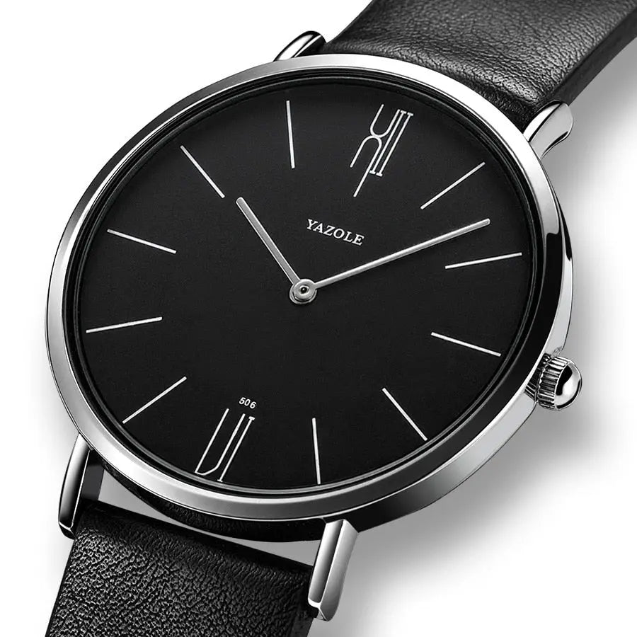 Stylish Men's Watch - Henry-Brown/White-Nora Luxe