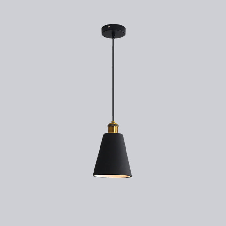 Stylish Morandi Design LED Pendant Light - MoraGlow-A-Black-Nora Luxe