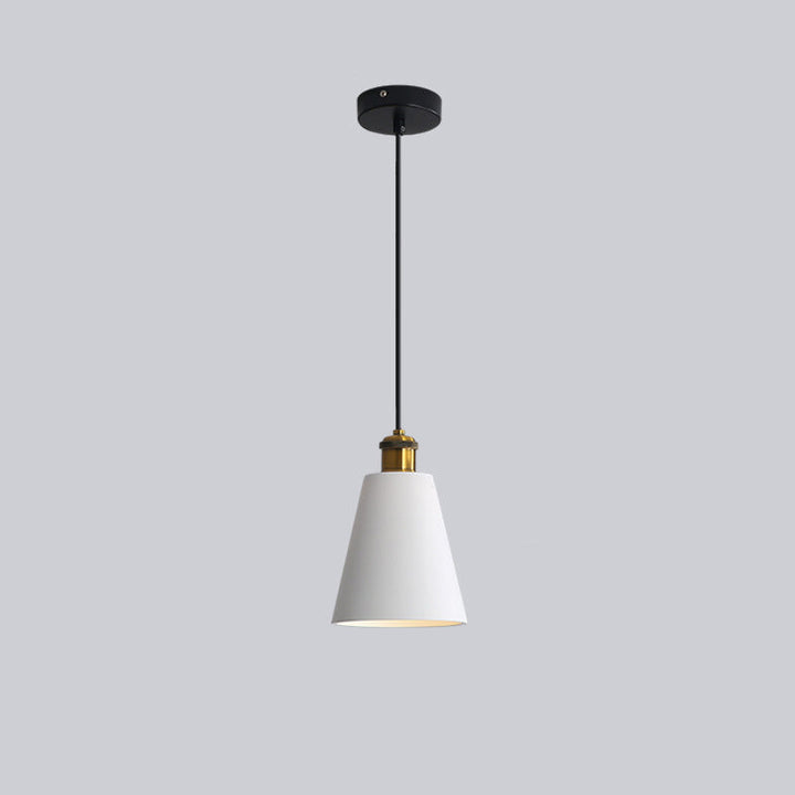 Stylish Morandi Design LED Pendant Light - MoraGlow-A-White-Nora Luxe