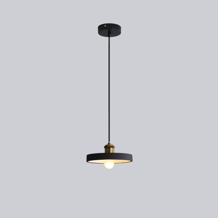Stylish Morandi Design LED Pendant Light - MoraGlow-D-Black-Nora Luxe