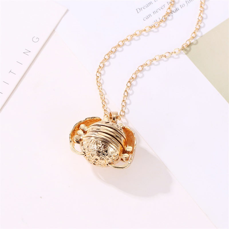 Stylish Multi-Layer Photo Locket Necklace-Antique silver-Nora Luxe