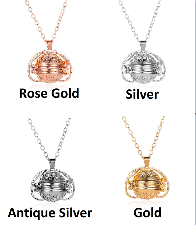 Stylish Multi-Layer Photo Locket Necklace-Antique silver-Nora Luxe