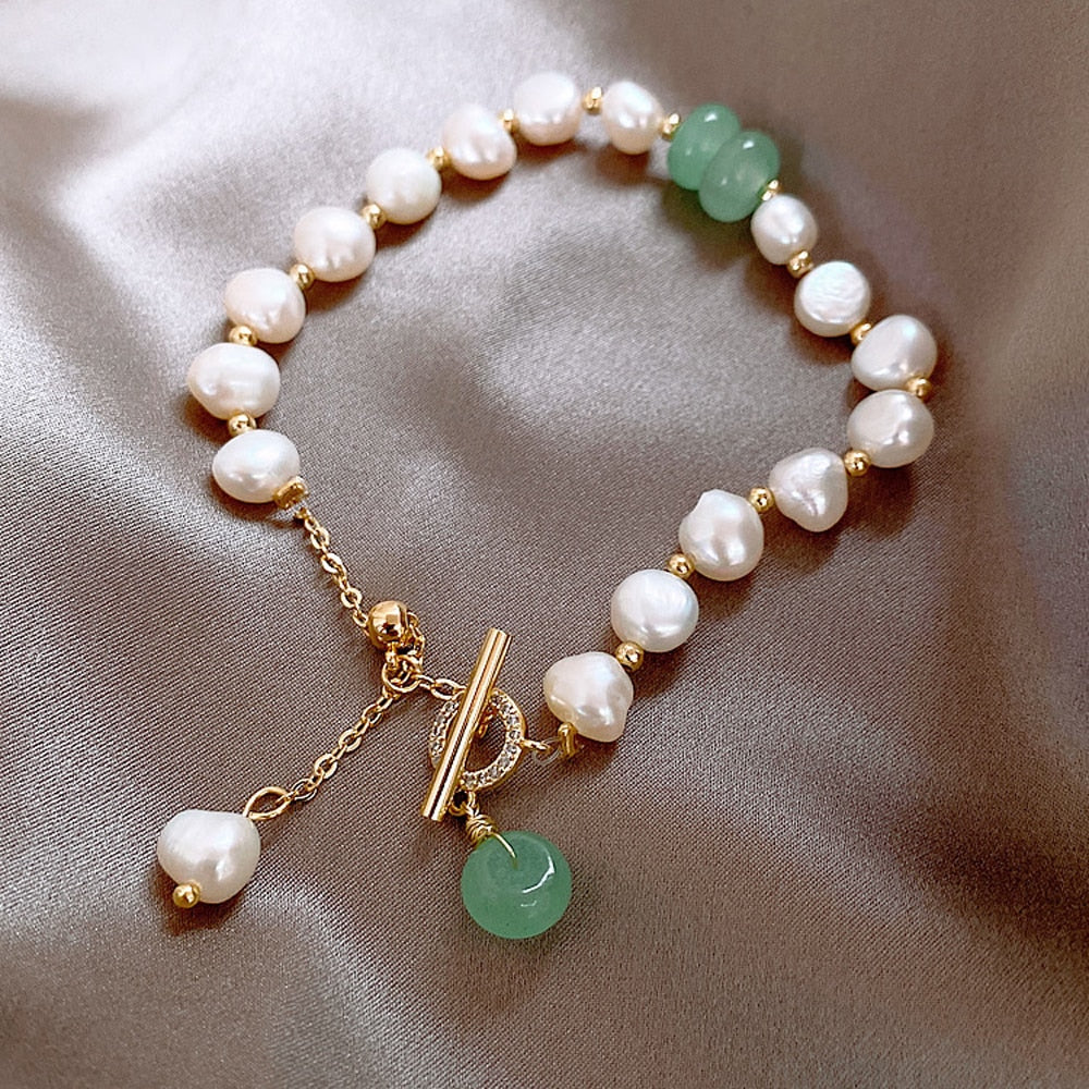 Stylish Ocean Pearl Adventure Bracelet - Ariel-Nora Luxe