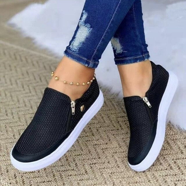 Stylish Orthopedic Women's Shoes - Elara-Black-3.5-Nora Luxe