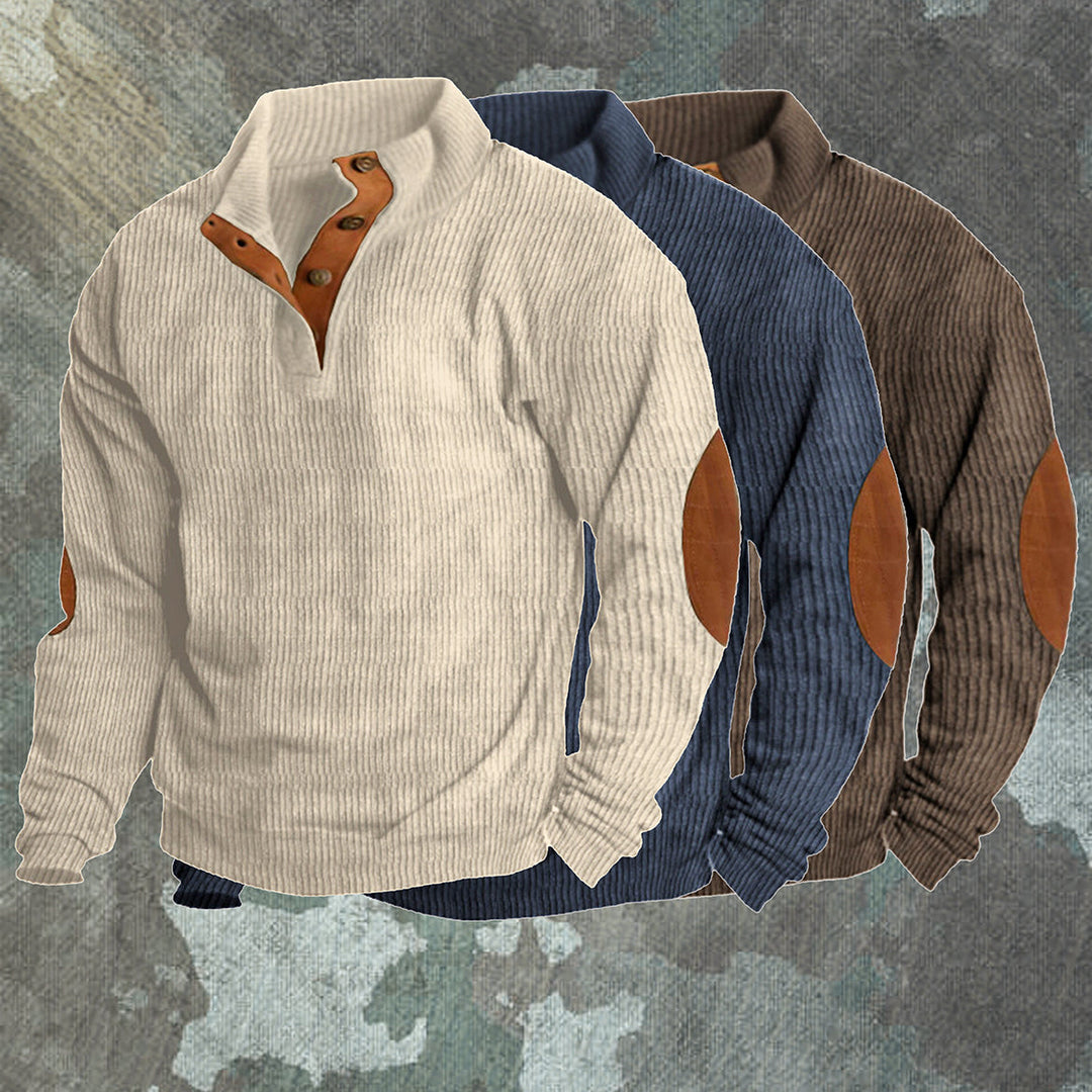 Stylish Outdoor Sweater - Asher-Beige-S-Nora Luxe
