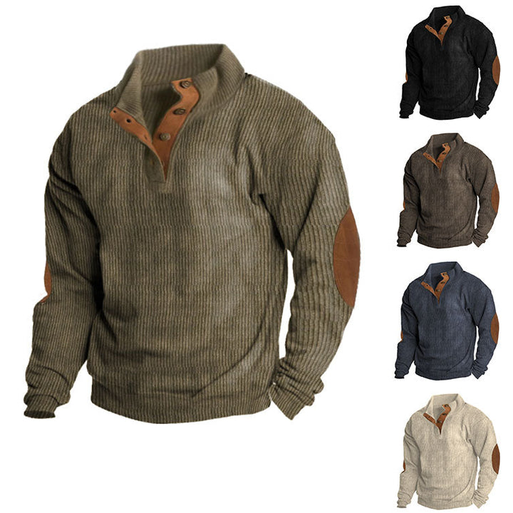Stylish Outdoor Sweater - Asher-Beige-S-Nora Luxe