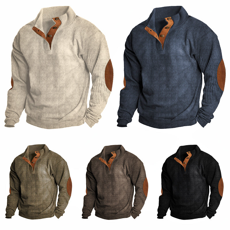 Stylish Outdoor Sweater - Asher-Beige-S-Nora Luxe