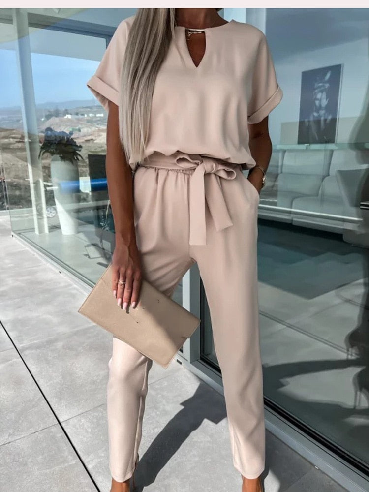 Stylish Patty Jumpsuit - Elise-Fuchsia-S-Nora Luxe