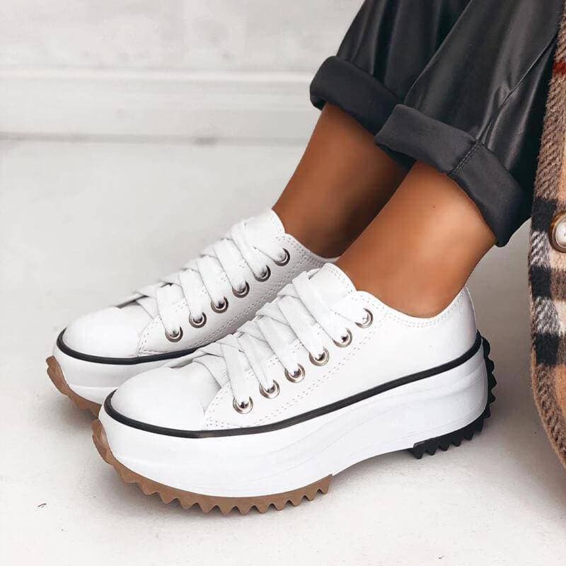 Stylish Platform Sneakers for Women - Arlette-Brown-2.5-Nora Luxe