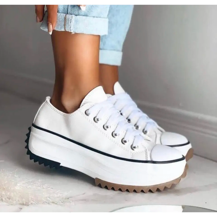 Stylish Platform Sneakers for Women - Arlette-Brown-2.5-Nora Luxe