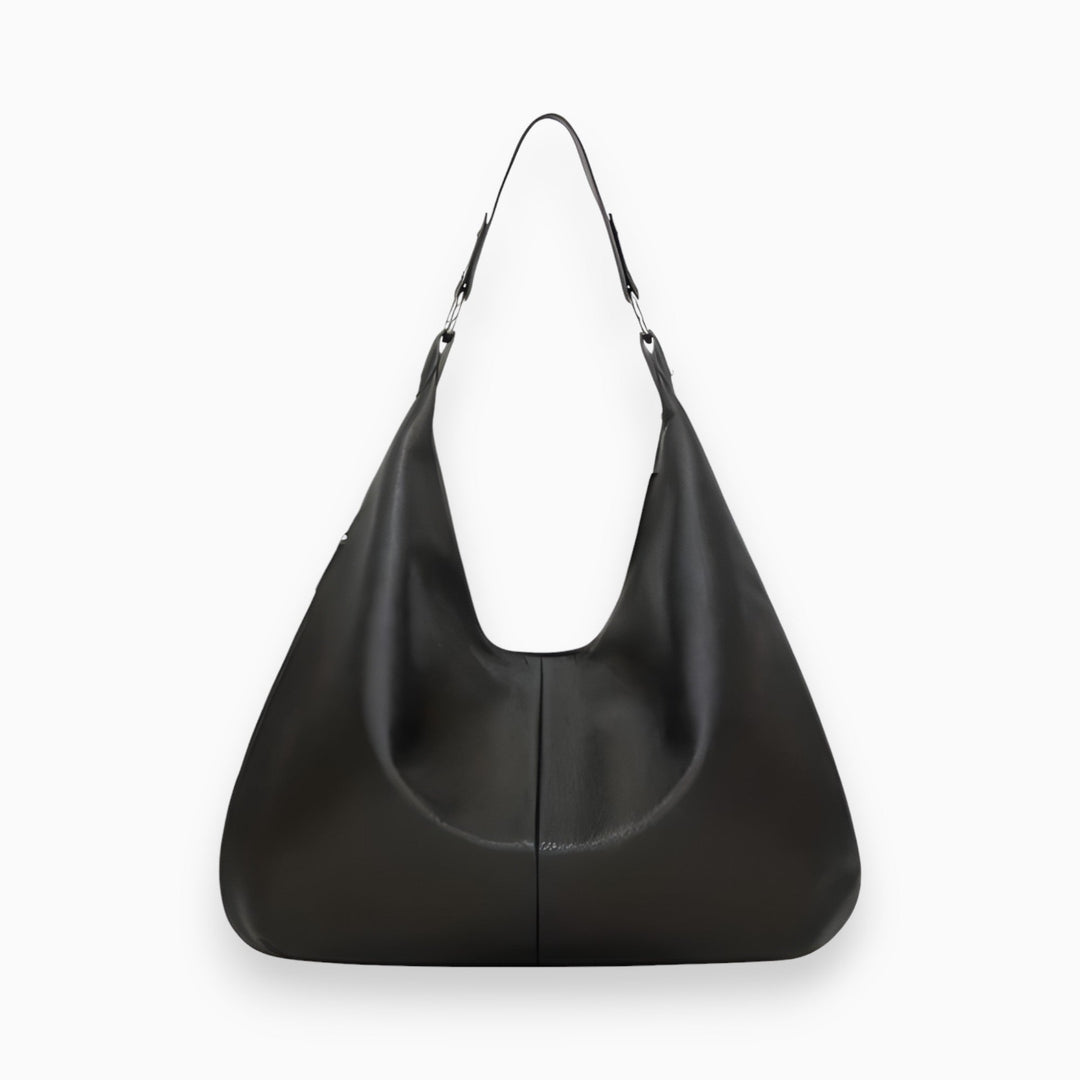 Stylish PU Leather Handbag - Bella-Black-Nora Luxe