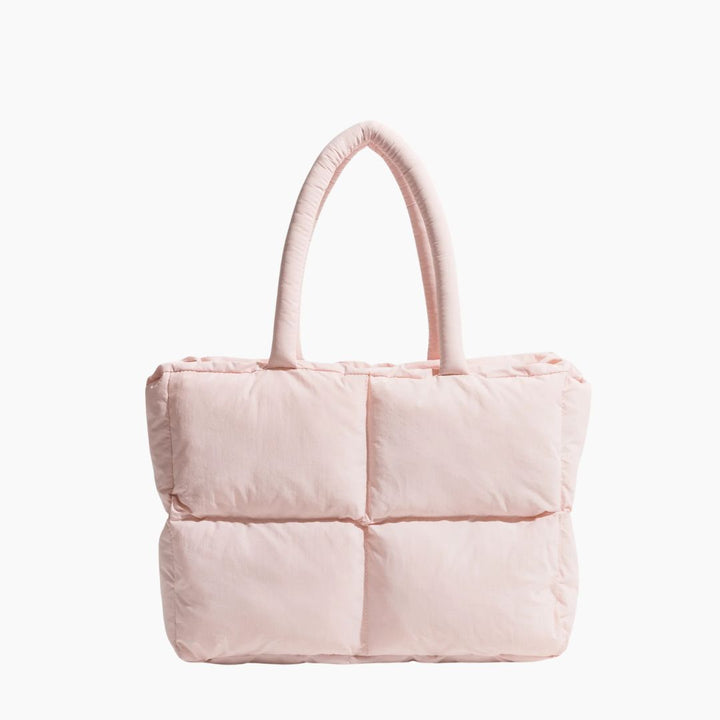 Stylish Puffer Shoulder Bag - Aurora-Pink-Nora Luxe