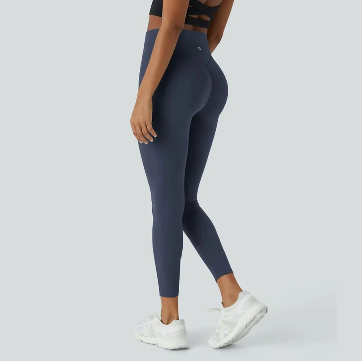 Stylish Push-Up Legging – Mila | Instantly lifting effect-S-Dark blue-Nora Luxe