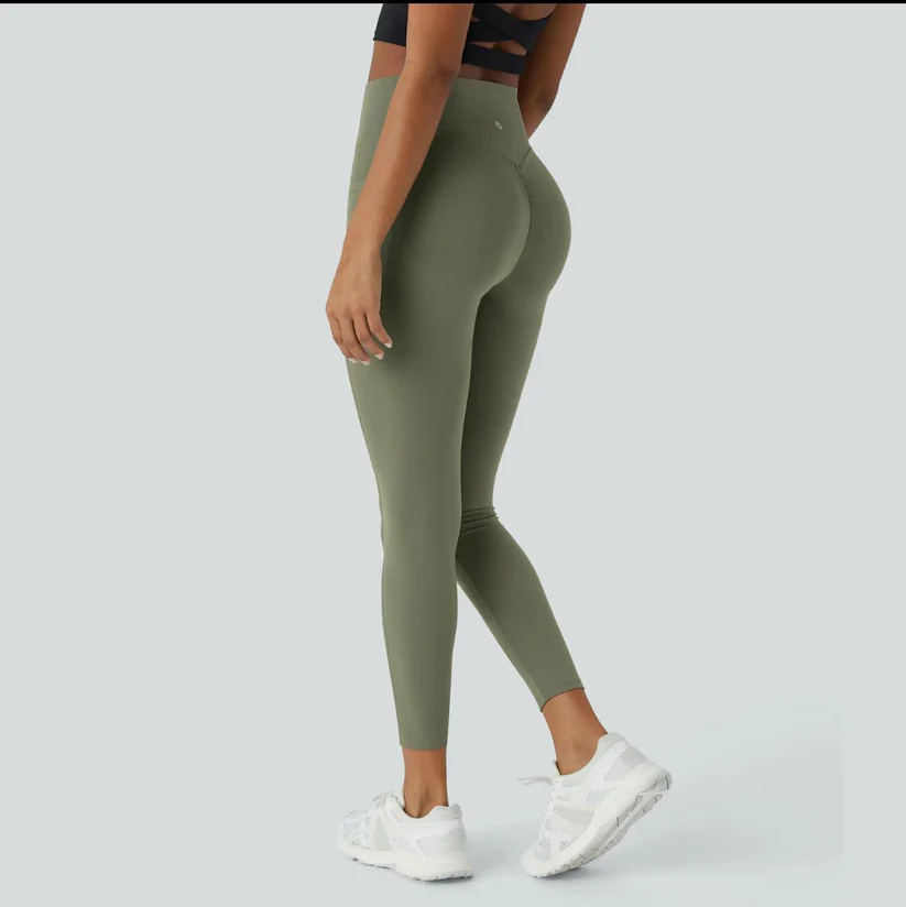 Stylish Push-Up Legging – Mila | Instantly lifting effect-S-Green-Nora Luxe