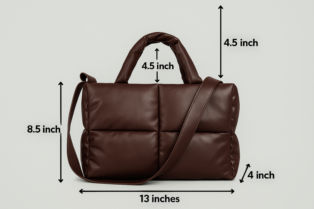 Stylish Quilted Ladies Designer Bags - Sofia-Black-Nora Luxe