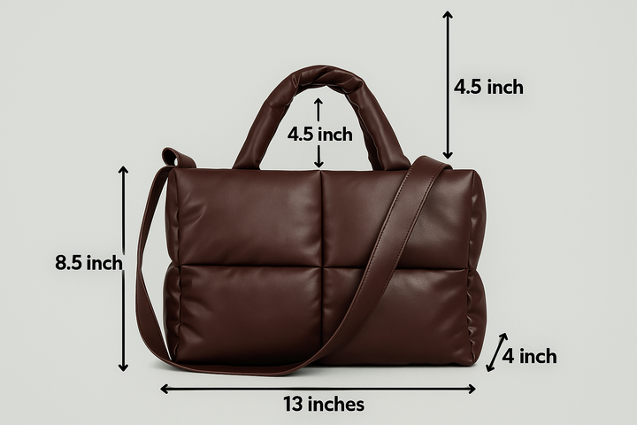 Stylish Quilted Ladies Designer Bags - Sofia-Black-Nora Luxe