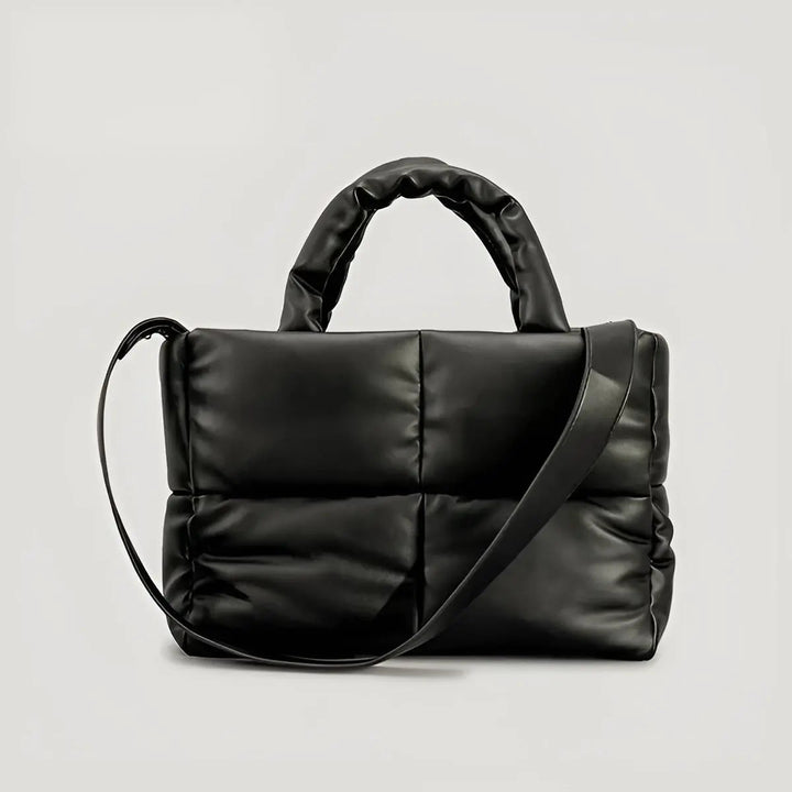 Stylish Quilted Ladies Designer Bags - Sofia-Black-Nora Luxe