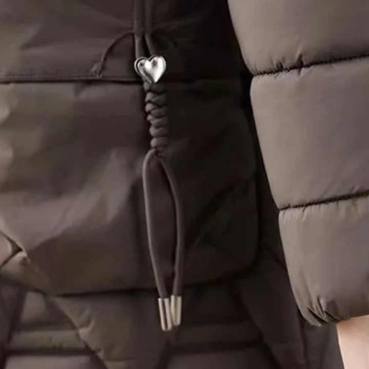 Stylish Quilted Ladies Jacket - Romy-Black-XS-Nora Luxe