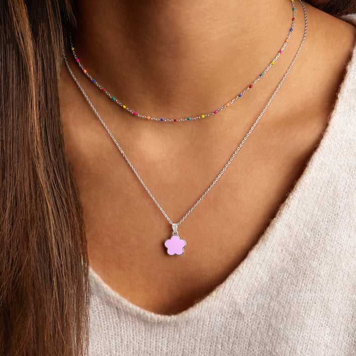Stylish Rainbow Necklace - Iris-Gold-Nora Luxe